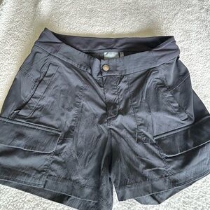 Athleta Gray Athletic Shorts with Relaxed Fit